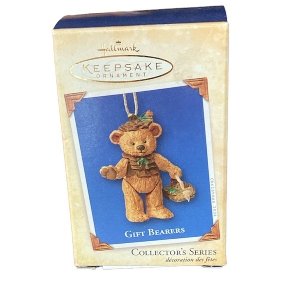 NIB HALLMARK 2001 Keepsake Ornament- Gift Bearers